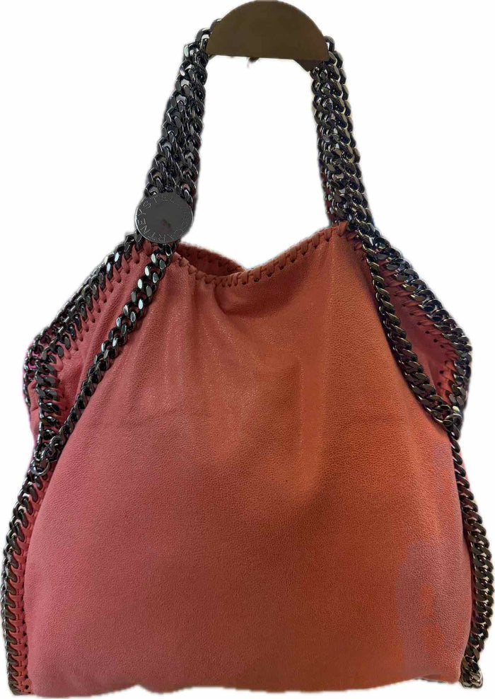 Stella & Dot Coral Falabella Tote Bag