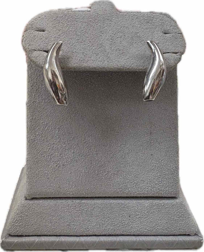 Tiffany Sterling Silver Earrings "Frank Gehry" Retired Collection
