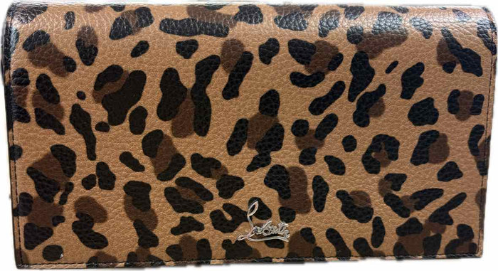 Christian Louboutin Brown Print Purse