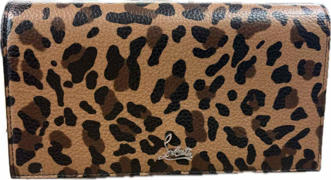 Christian Louboutin Brown Print Purse