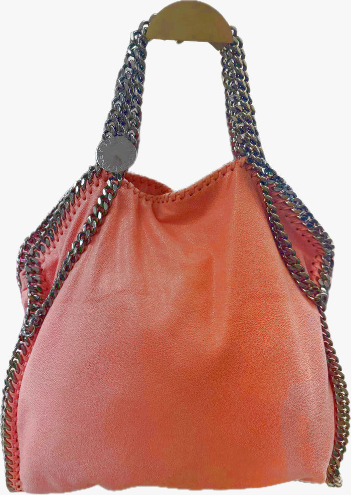 Stella & Dot Coral Falabella Tote Bag