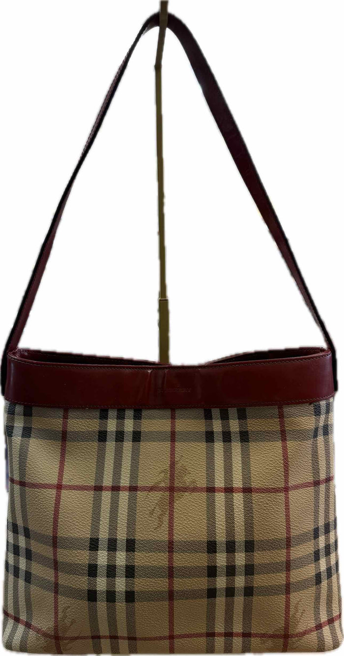 Burberry Haymarket Shoulder Bag